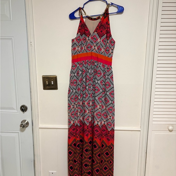 Eliza J Colorful Patterned Dress - Picture 4 of 5